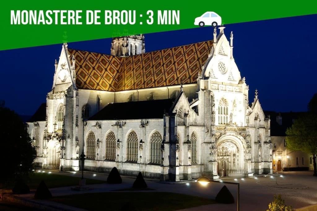 Spacieux - Proche-Gare - Parking Bourg-en-Bresse Ngoại thất bức ảnh